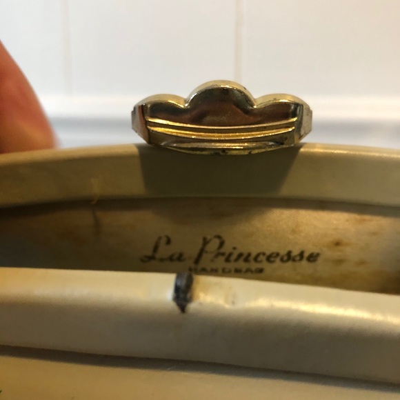 1950’s La Princesse Embroidered Handbag Vintage - Picture 7 of 11